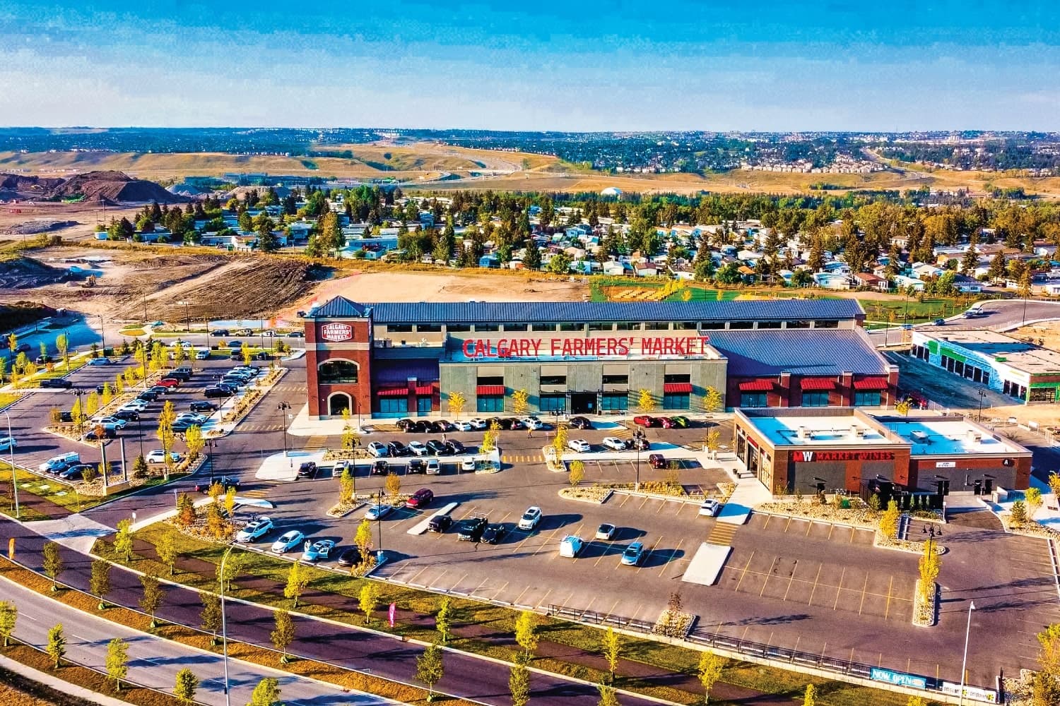 Greenwich development aerial view